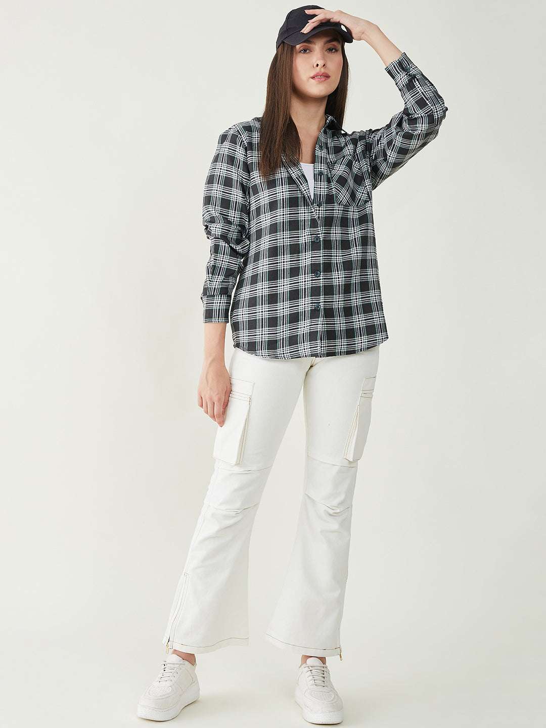 Grey Check Shirt