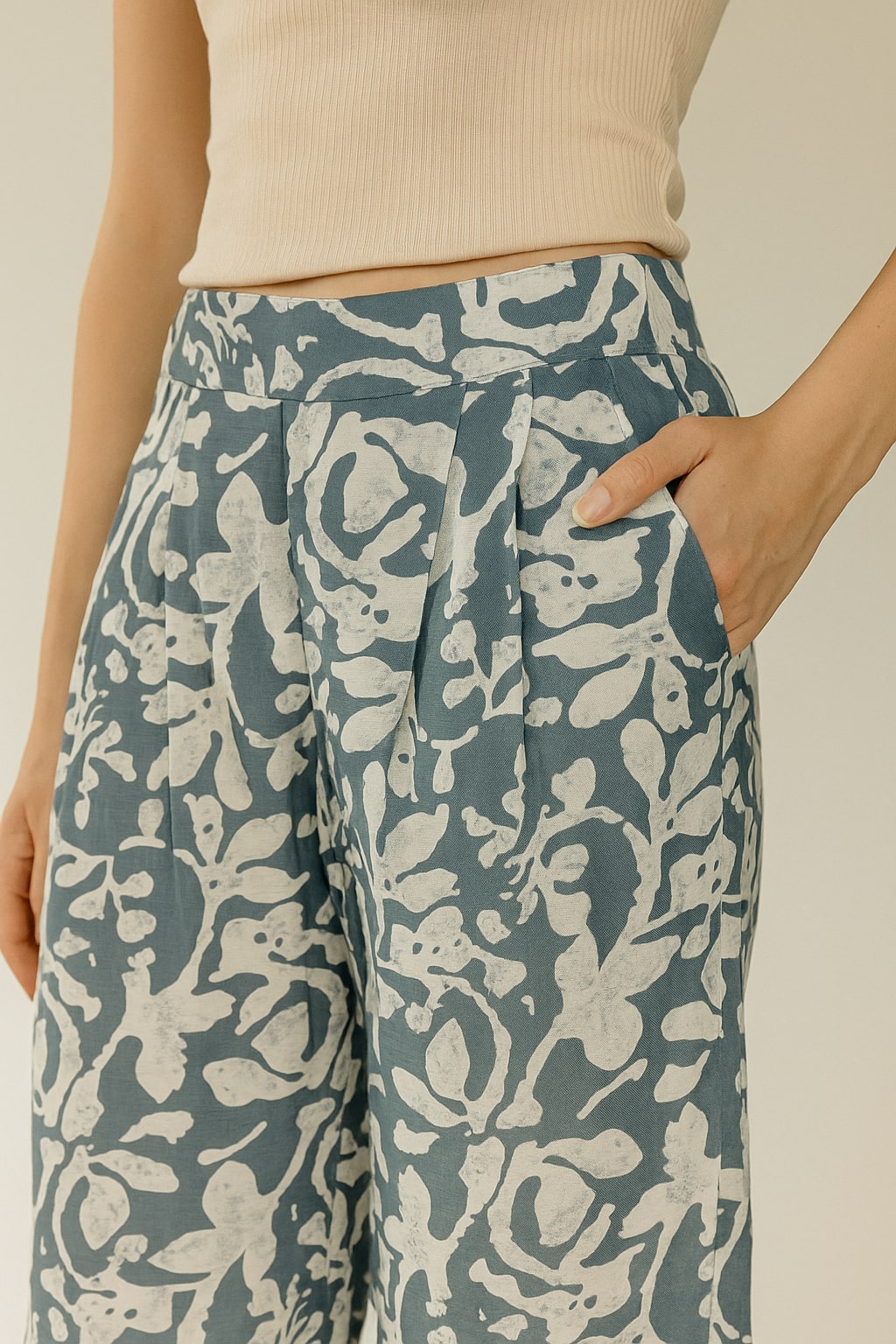 Women’s Printed Cotton Co-ord Set