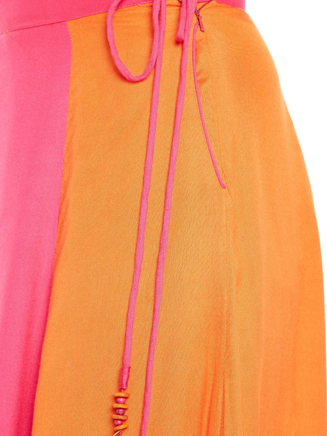 Block Print A-Line Skirt.