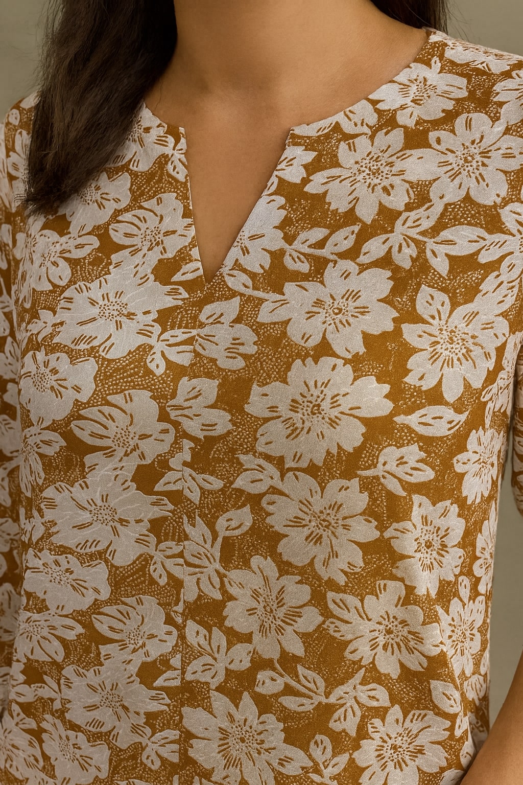 Women Floral Printed Cotton Night Suit Set