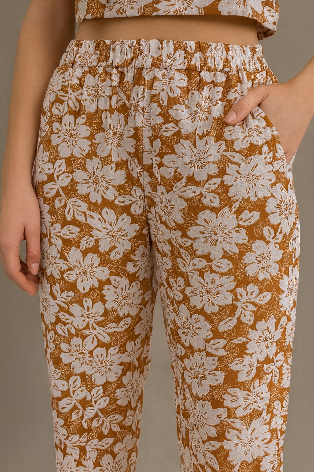 Women Floral Printed Cotton Night Suit Set