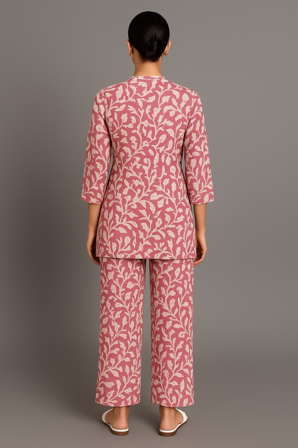 Women’s Printed Cotton Co-ord Set