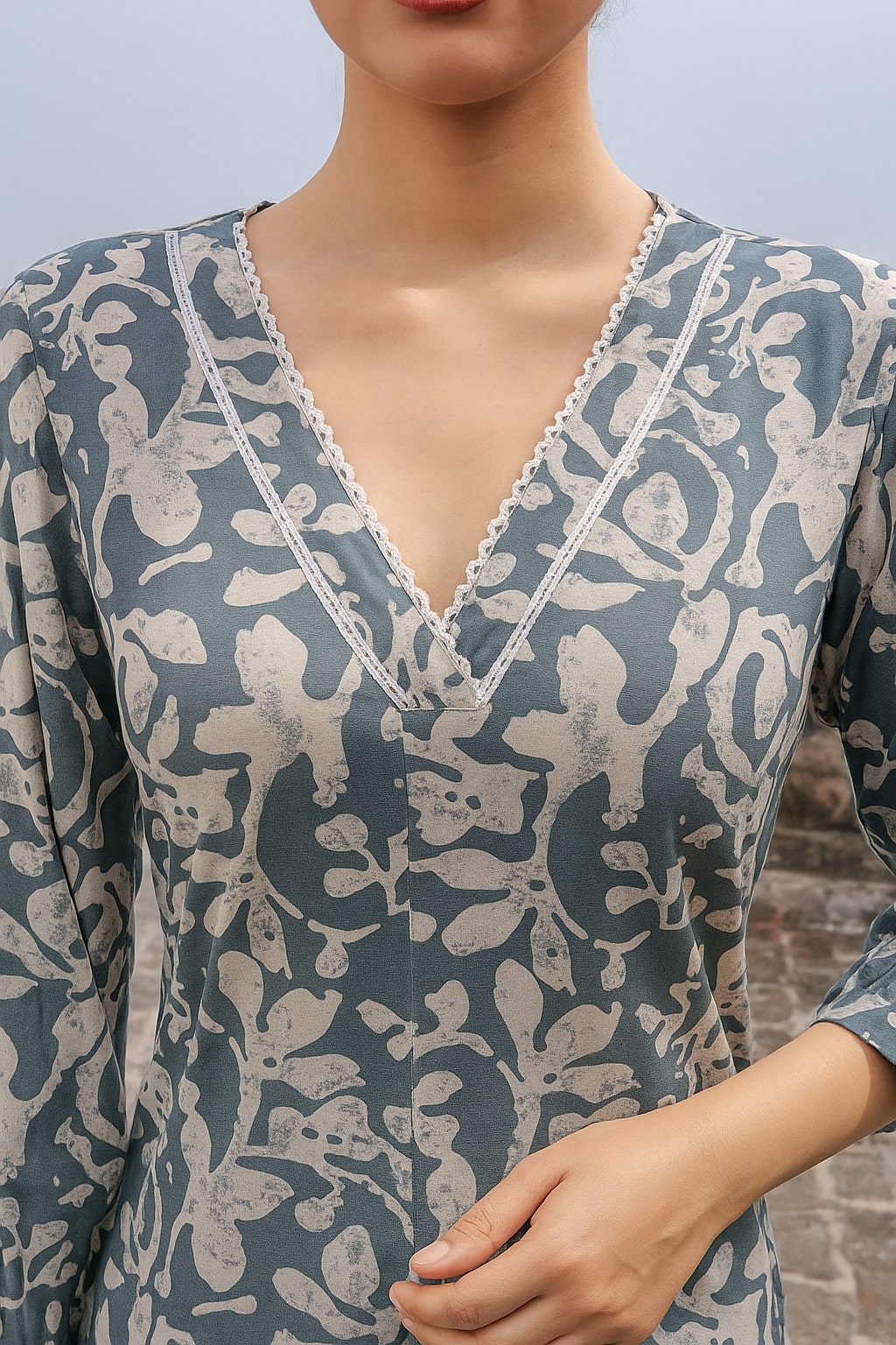 Women’s Printed Cotton Co-ord Set