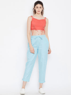 Sky Blue Trouser ( Sku- BLMD1907).