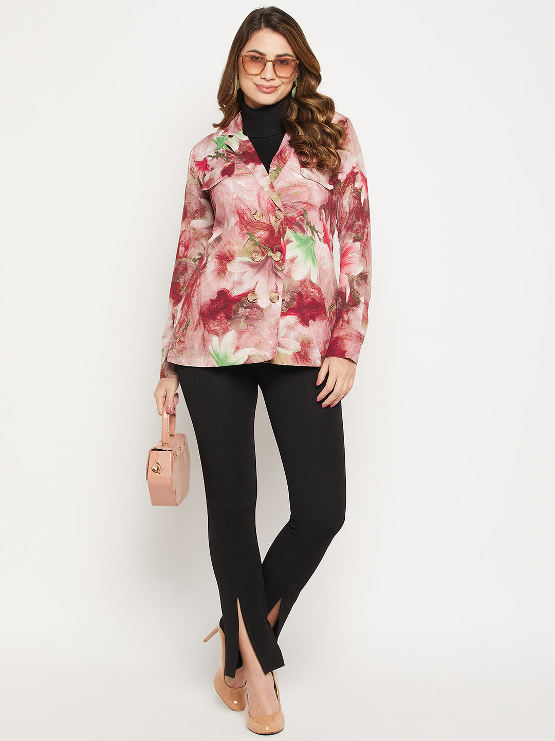 Floral Printed Casual Shirt