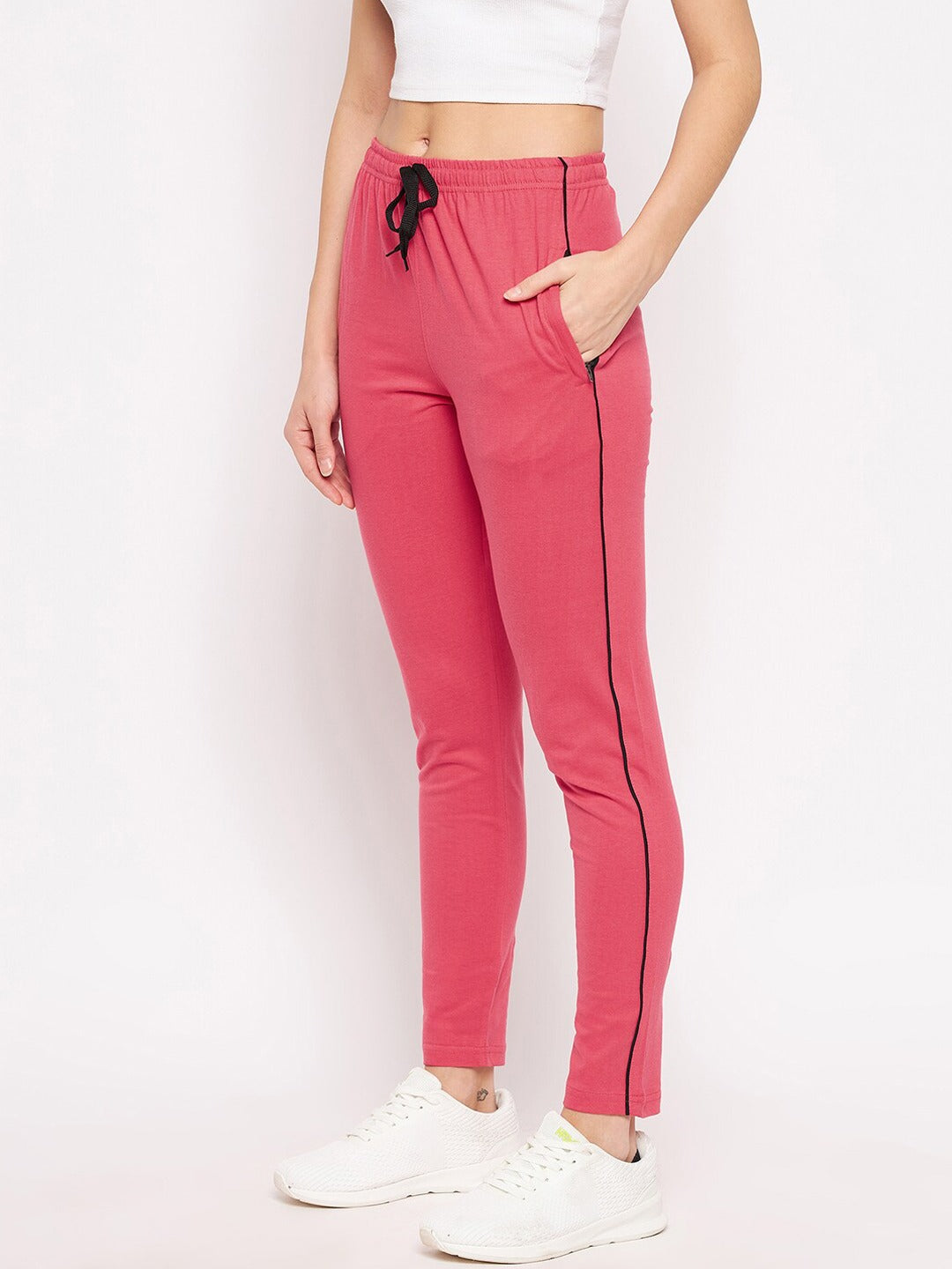 Neva Women Regular Fit Track pants Black  Neva Clothing India