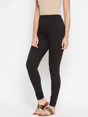 Black & White Churidar Legging Combo (Sku-LEGCO12952).