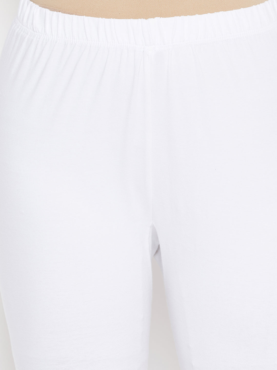 White and Pink Churidar Legging Combo (LEGCO12957).