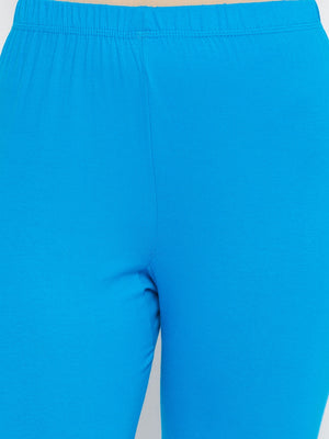 Pink and Turquoise Blue Churidar Legging Combo (Sku-LEGCO12960).