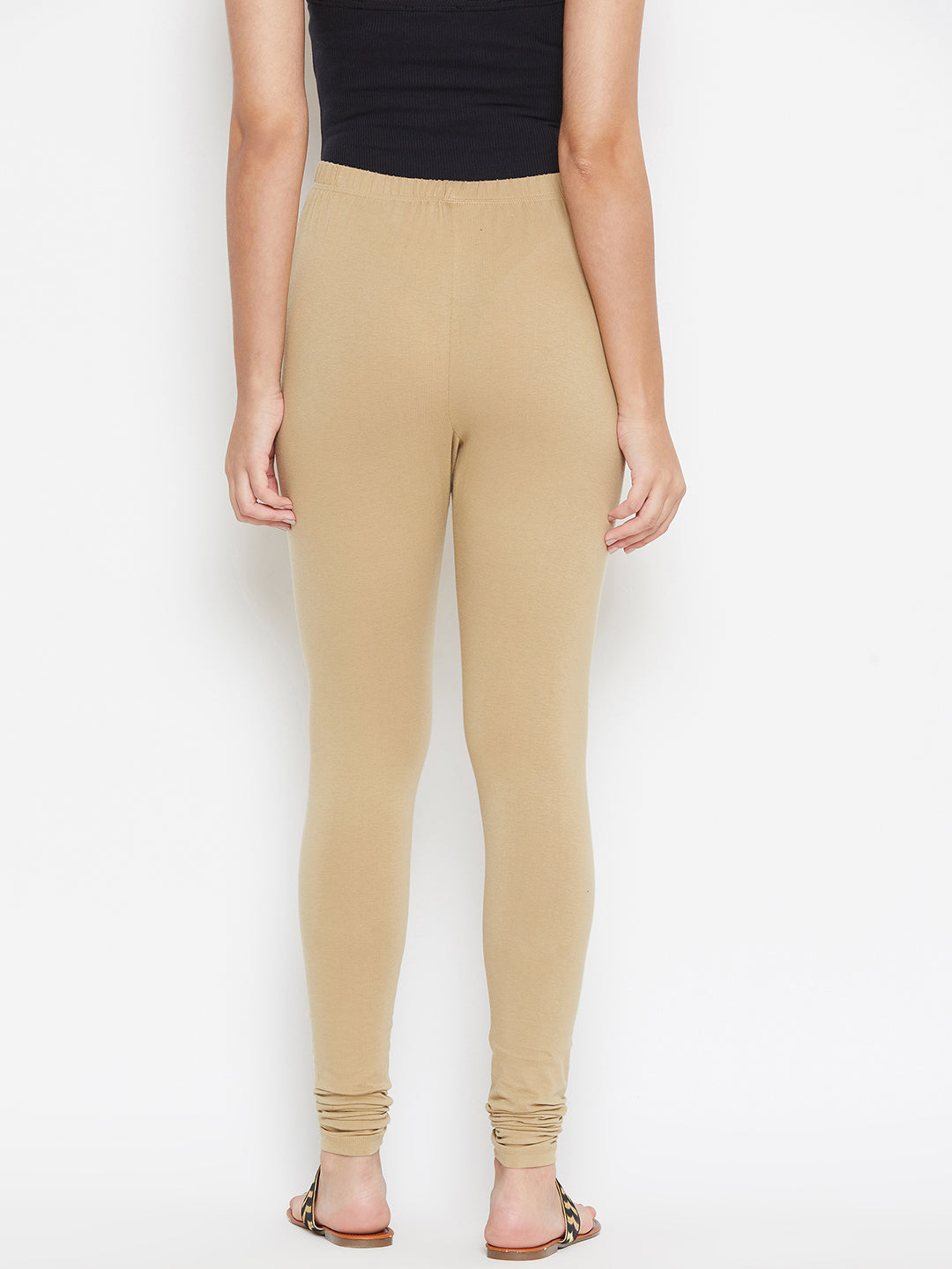 Skin & Navy Blue Churidar Legging Combo (Sku-LEGCO12961).