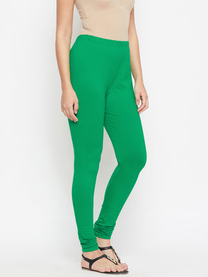 Black & Green Churidar Legging Combo (Sku-LEGCO12968).