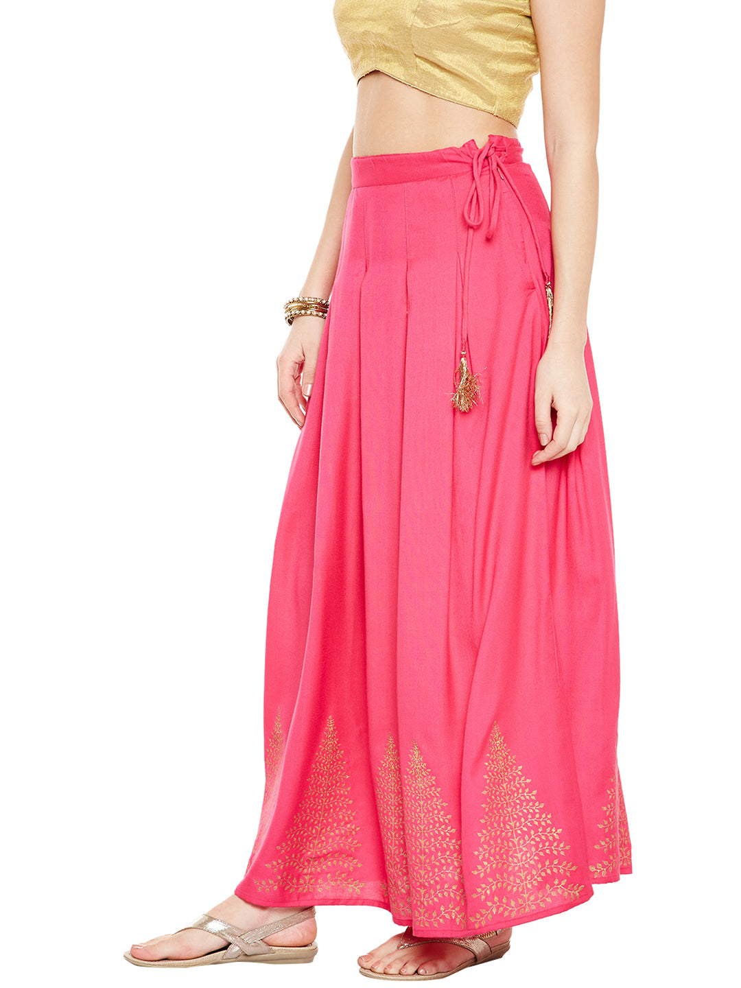 Block Print  Skirt.