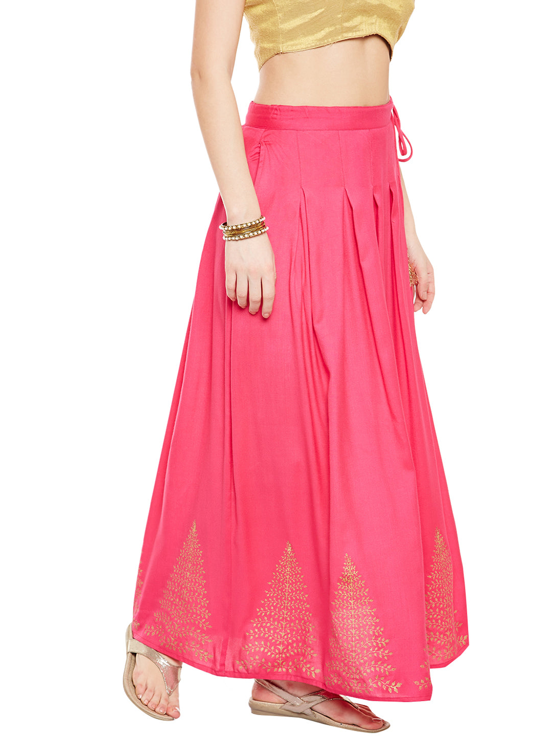 Block Print  Skirt.