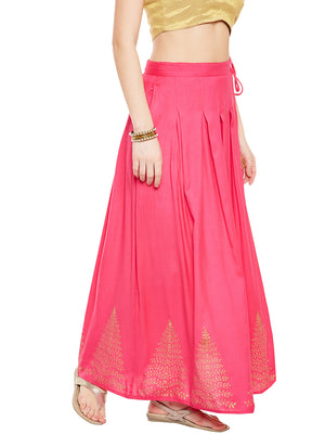 Block Print  Skirt.