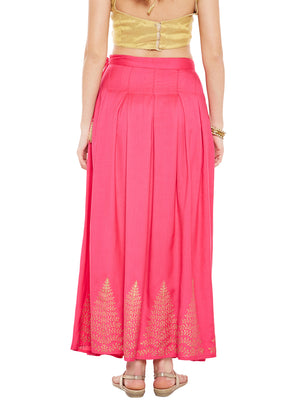 Block Print  Skirt.