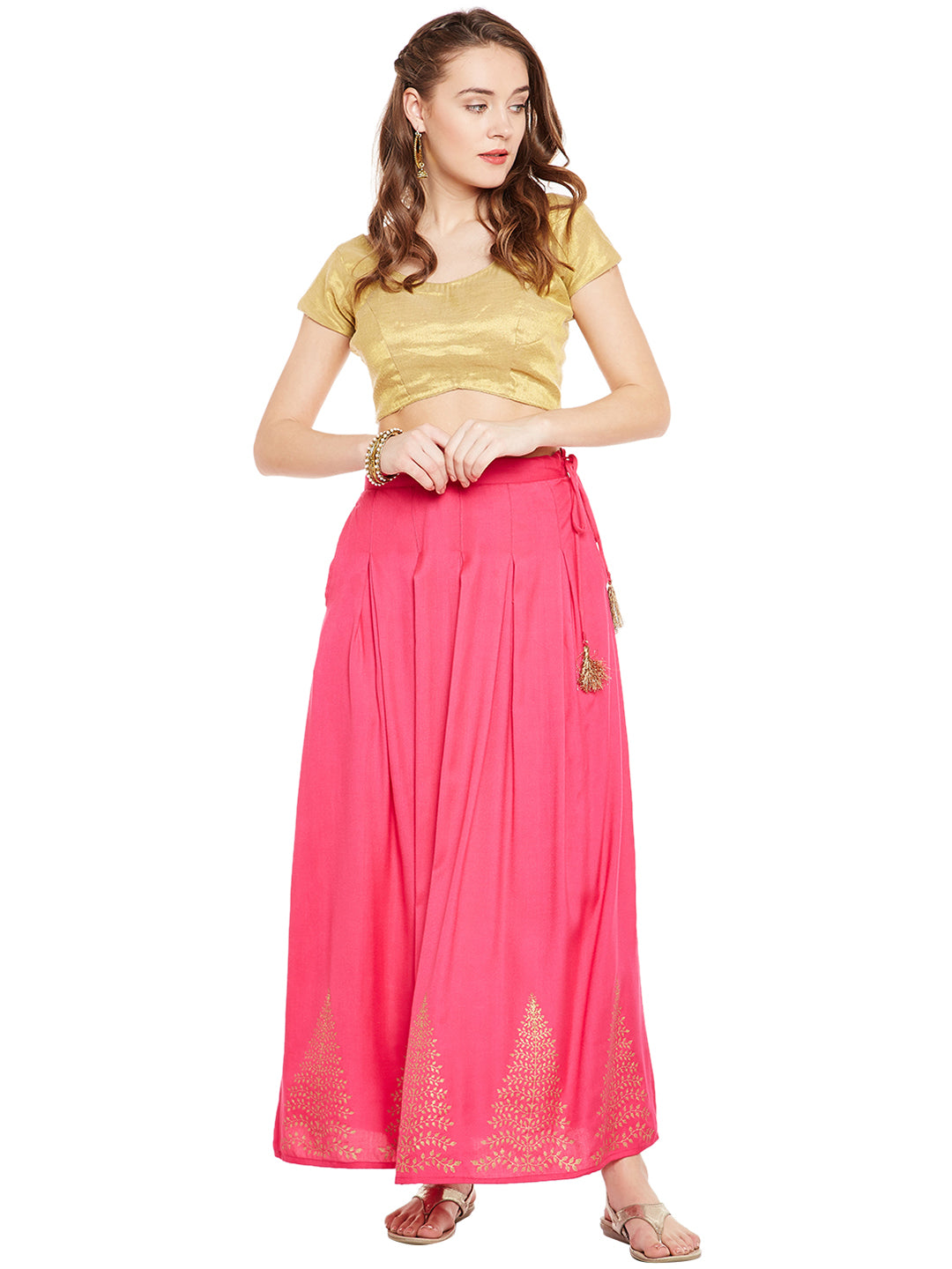 Block Print  Skirt.