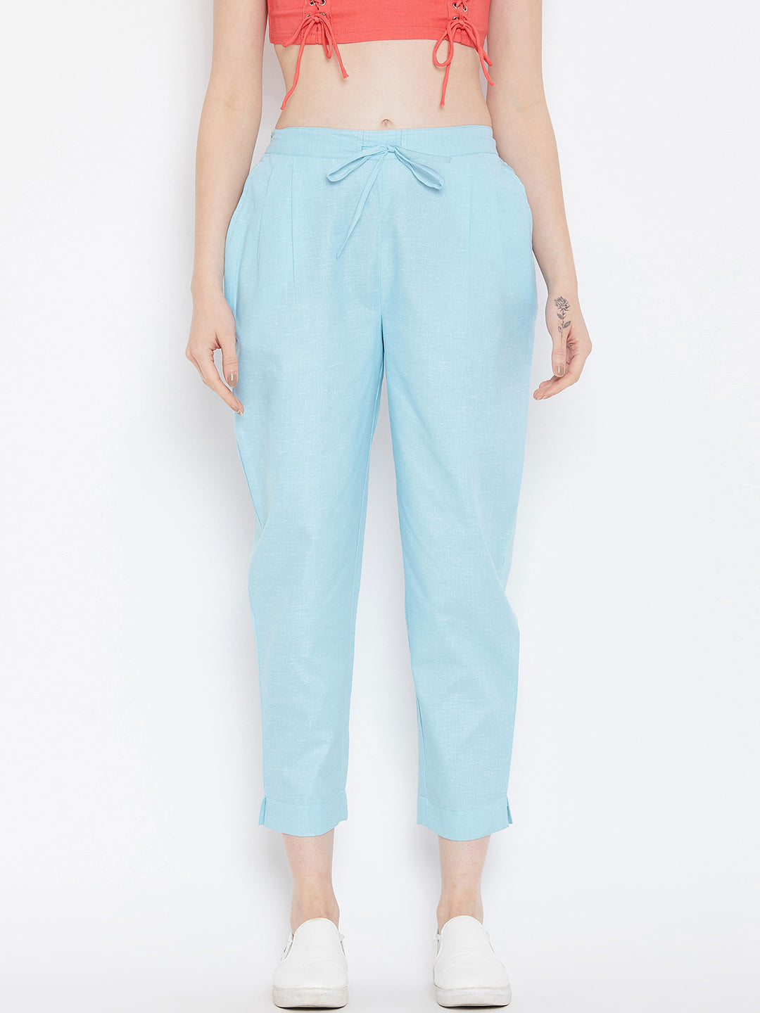 Sky Blue Trouser ( Sku- BLMD1907).