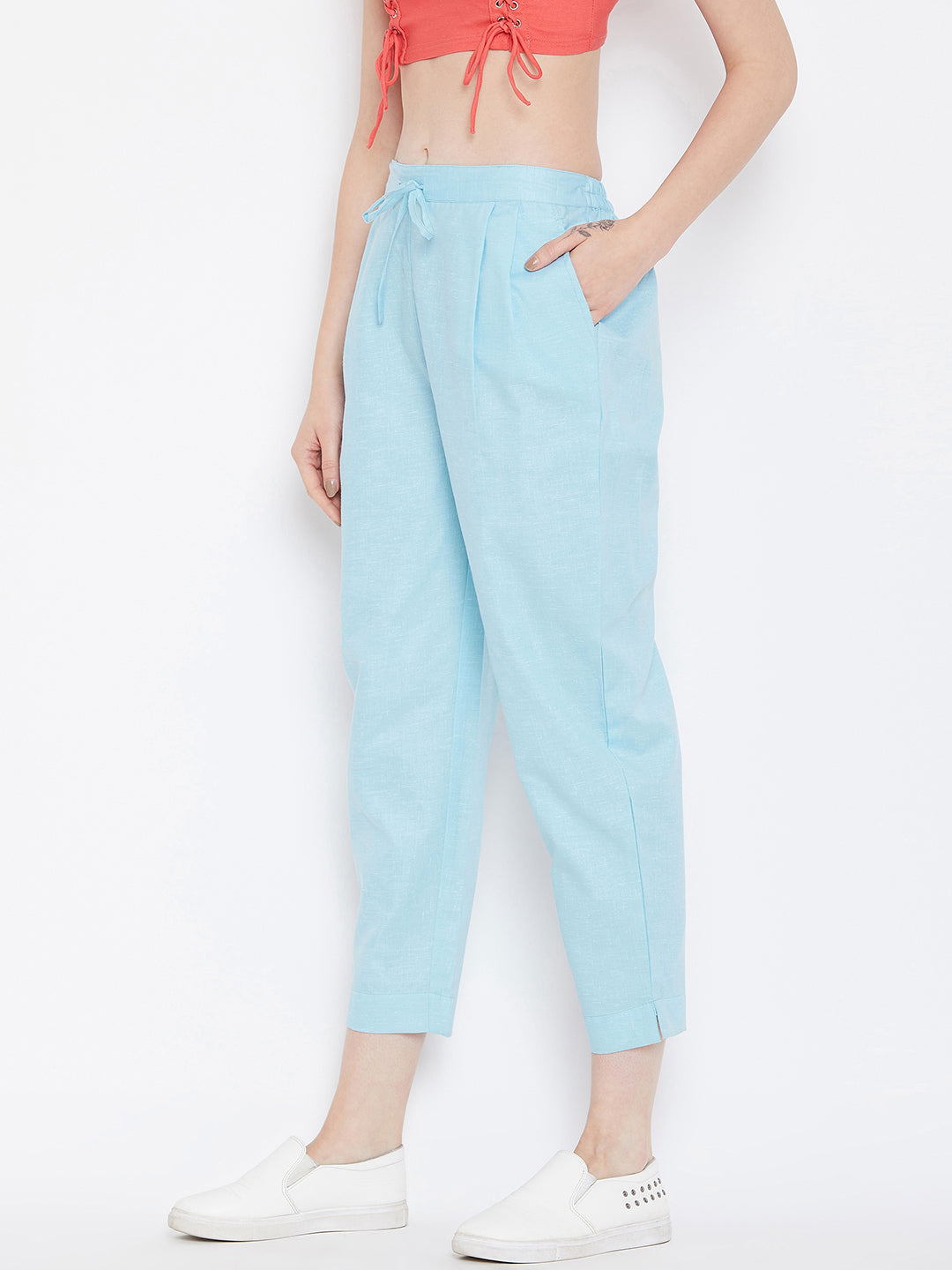 Sky Blue Trouser ( Sku- BLMD1907).