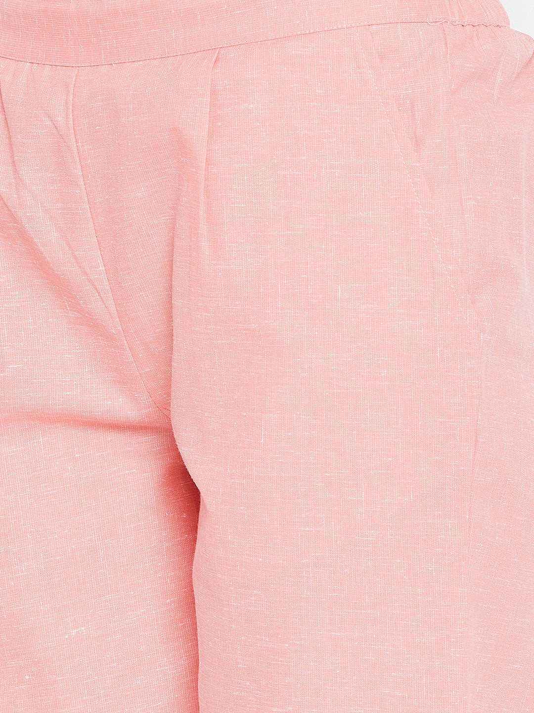 Regular Fit Crop Trouser.