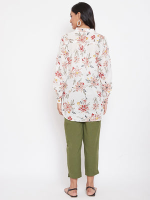 Flower Printed Tunic & Trouser.