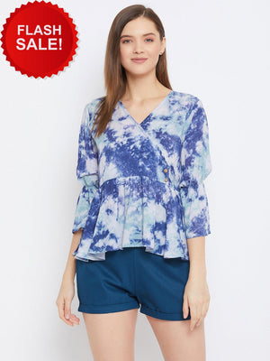 Tie - Die Top With Shorts.