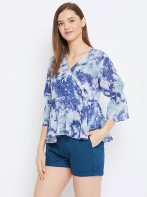 Tie - Die Top With Shorts.