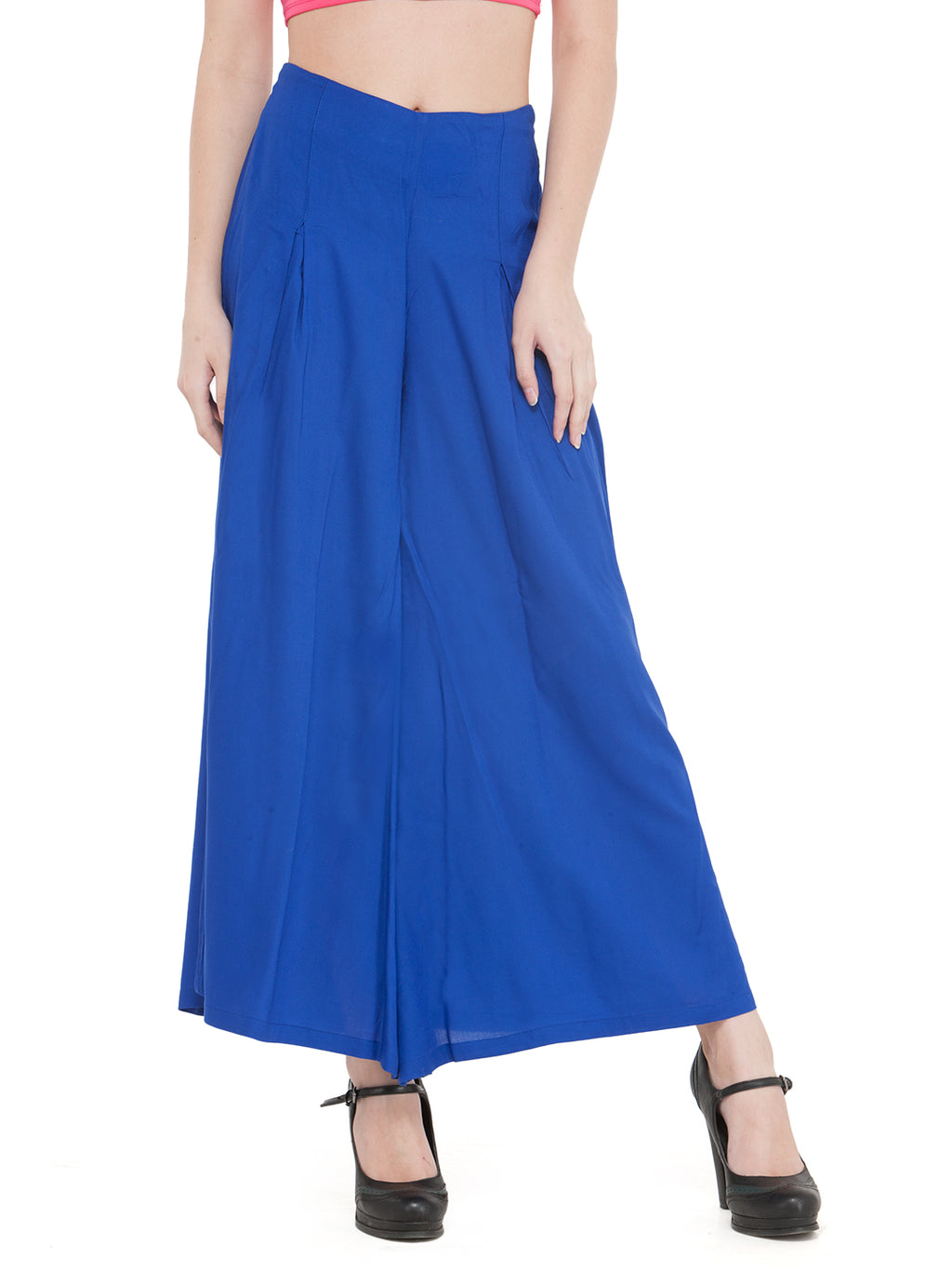 Blue Rayon Palazzo.