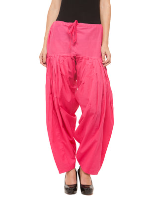 Cotton Pink Patiala (Sku- PTPK1703).