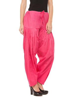 Cotton Pink Patiala (Sku- PTPK1703).