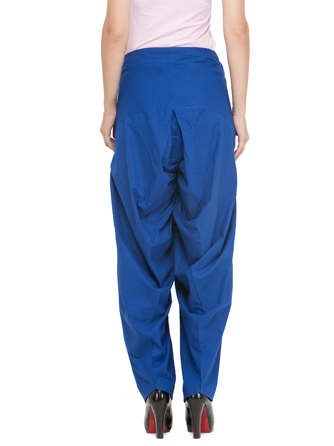 Cotton Blue Patiala (Sku-PTRB1711).