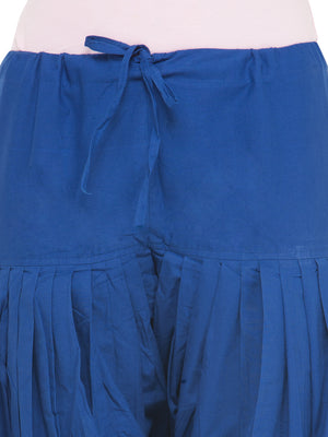 Cotton Blue Patiala (Sku-PTRB1711).